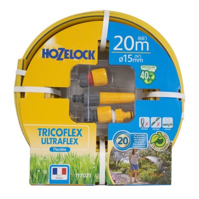 HOZELOCK  Tricoflex Ultraflex Tuyau D'Arrosage Diam&egrave;tre 15&nbsp;Mm 20&nbsp;M