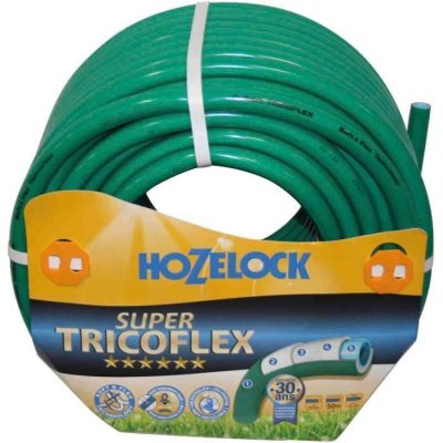 HOZELOCK  - Tuyau D'arrosage - Super Tricoflex Vert 15 - 50m