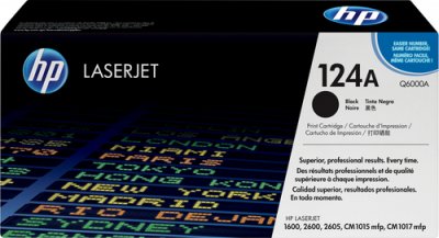 HP  124A toner LaserJet noir authentique