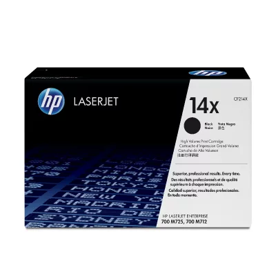 HP  14x Cartouche Authentique De Toner Laserjet Noir Grande Capacit&eacute;