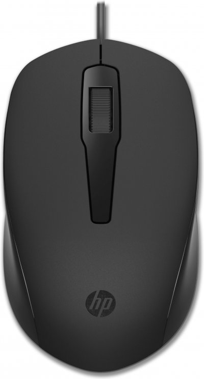 HP  150 souris ambidextre usb type-a optique 1600 dpi