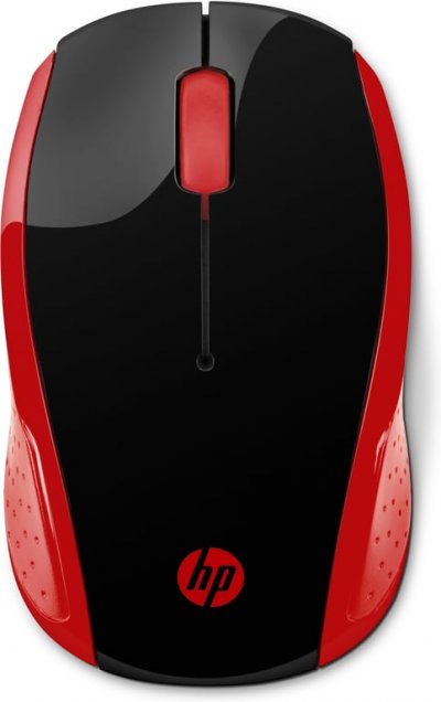 HP  200 emprs red wireless mouse 2HU82AA