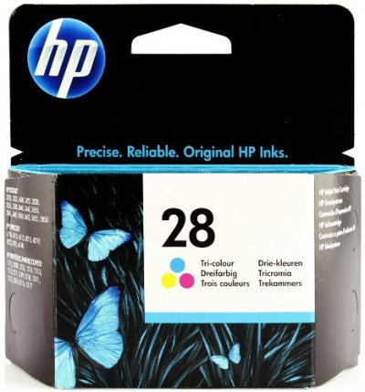 HP  28 - couleur (cyan, magenta, jaune) - originale - cartouche d'encre 