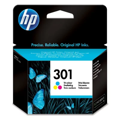 HP  301 cartouche d'encre trois couleurs authentique