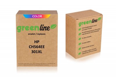 HP  301XL - cartouche d'encre haute capacit&eacute; - trois couleurs (CH564EE)