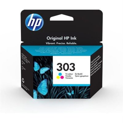  HP 303 Cartouche d encre trois couleurs authentique T6N01AE pour HP Envy Photo 6220 6230 7