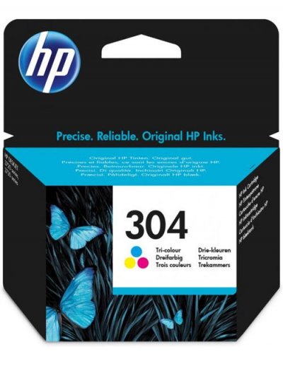 HP  304 Cartouche Couleur N9K05AE 