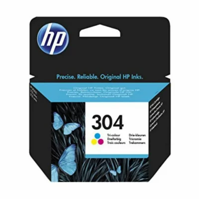 HP  304 Cartouche d&rsquo;encre trois couleurs authentique