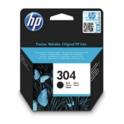 HP  304 Cartouches Couleur Noir Standardkapazit&auml;t 120 Pages 1-pack (N9K06AE#BA3)