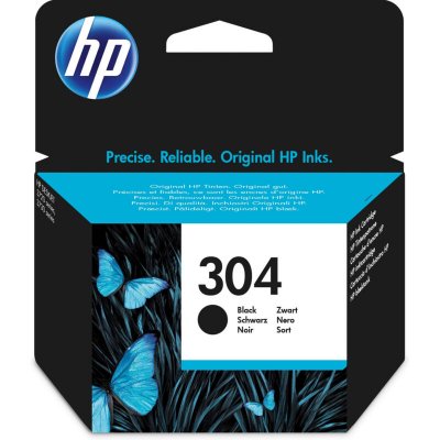 HP  304 - noir - originale - cartouche d'encre 
