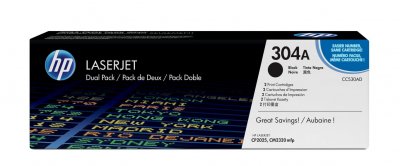 HP  304A Multipack noir Original CC530AD