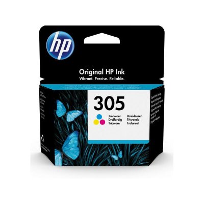 HP  305 Cartouche d encre trois couleurs authentique 3YM60AE pour  DeskJet 2300 2710 2720
