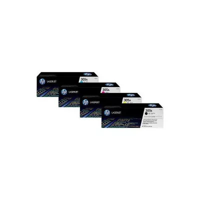 HP  305A - jaune - originale - LaserJet - cartouche de toner (CE412AC) - Contract