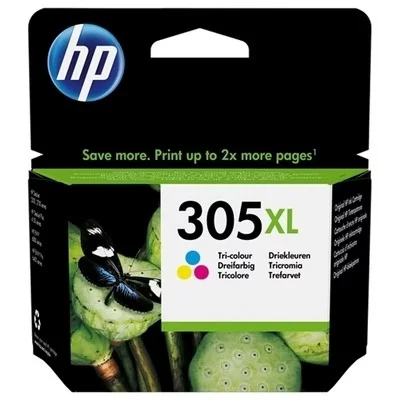 HP  305XL - Cartouche d'encre Couleurs haute capacit&eacute;  3YM63AE 
