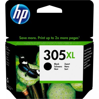 HP  305xl high yield black original ink cartridge cartouche d'encre 1 pi&egrave;ce(s) rendement &eacute;lev&eacute; (xl)