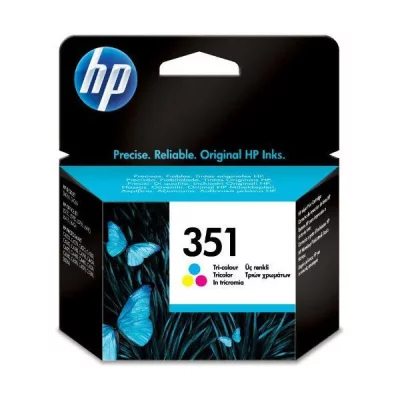 HP  351 cartouche d'encre trois couleurs authentique (CB337EE)