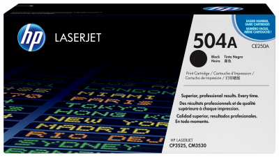 HP  504A toner LaserJet noir authentique