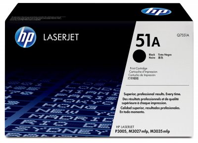 HP  51A toner LaserJet noir authentique