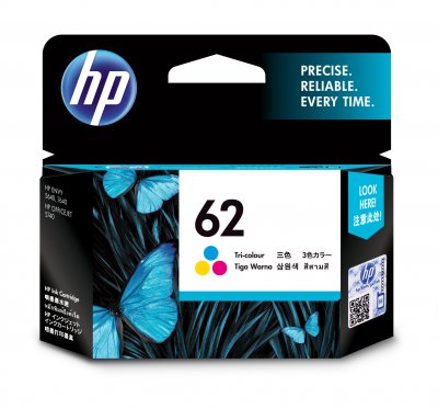HP  62 Cartouche d'encre Plusieurs couleurs Original C2P06AE