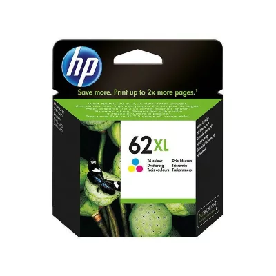 HP  62XL Cartouche d'encre Haute capacit&eacute; Tricolore