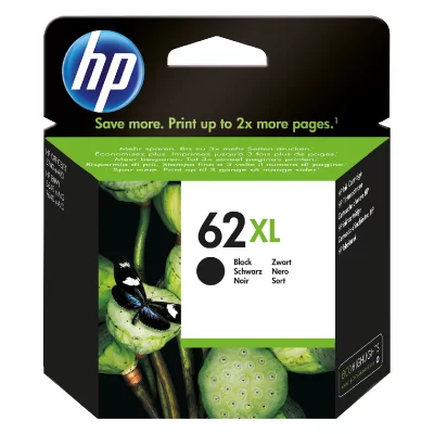HP  62XL cartouche d'encre noire grande capacit&eacute; authentique