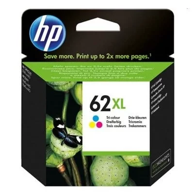 HP INK HP 62XL cartouche d'encre trois couleurs grande capacit&eacute; C2P07AE#UUQ