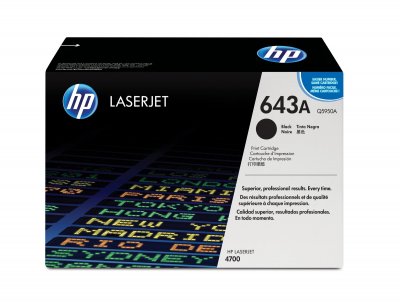 HP  643A toner LaserJet noir authentique