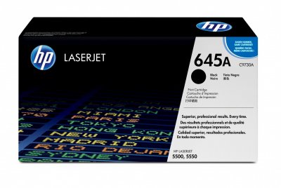 HP  645A - Noir - originale - LaserJet - cartouche de toner (C9730A) - pour Color LaserJet 5500, 5550