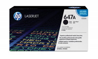 HP  647A toner LaserJet noir authentique