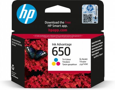 HP  650 Cartouche Couleur CZ102AE