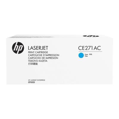 HP  650A - cyan - originale - cartouche de toner ( CE271AC ) - Contract