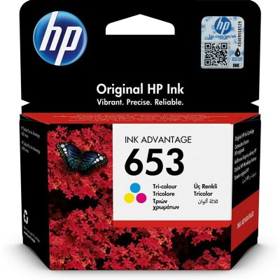 HP  653 Ink Cartrige Multicolore
