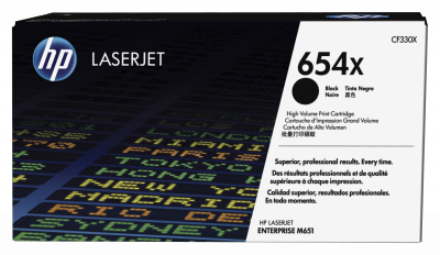 HP  654X Toner noir Original CF330X