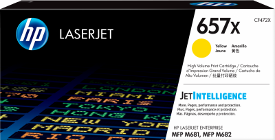 HP  657x toner jaune cf472x CF472X