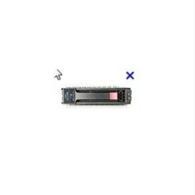 HPE HP 6G LFF Disque Dur Interne SATA 6 Goits Noir 2 to