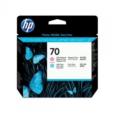 HP  70 Light Cyan&LIGHT Mag Prin
