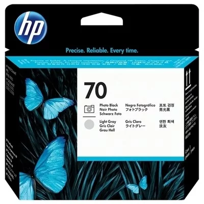 HP  70 Photo Bk & Light Grey Pri