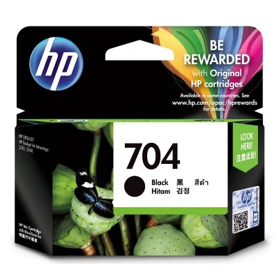 HP  704 - noir - originale - cartouche d'encre 