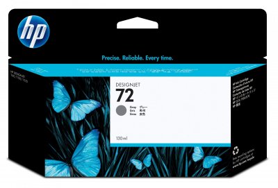 HP  72 cartouche d'encre grise 130 ml