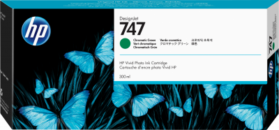 HP  747 cartouche d'encre Original Vert