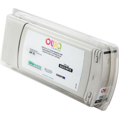OWA Hp 761 Cartouche D'encre Traceur Remanufactur&eacute;e Noir Mat