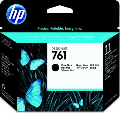 HP  761 - noir mat - t&ecirc;te d'impression
