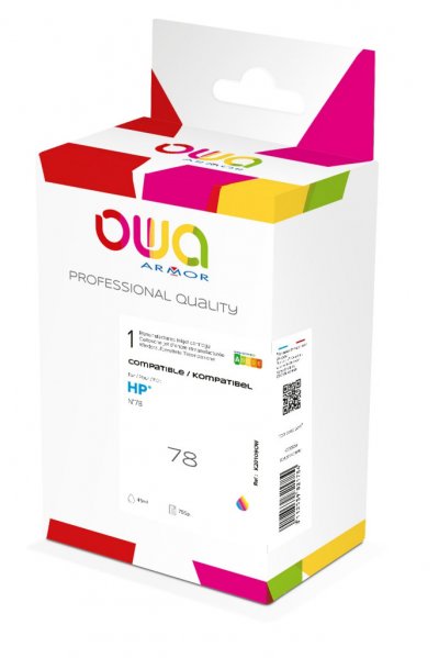 OWA Hp 78 Cartouche D'encre Remanufactur&eacute;e 3 Couleurs