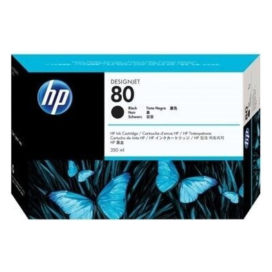 HP  80 cartouche d'encre Original Noir
