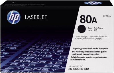 HP  80A Original Noir 1 pi&egrave;ce(s), Toner