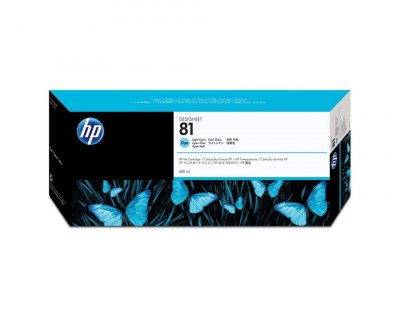 HP  81 Cartouche Cyan Clair C4934A