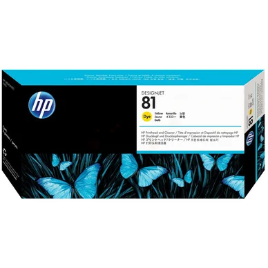 HP  81 Cartouche Jaune C4953A