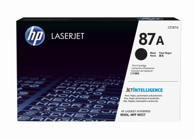 HP  87A toner noir pour imprimante laser