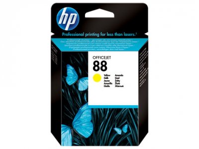HP  88 Cartouche D'encre 1 Pi&egrave;ce(s) Original Rendement Standard Jaune