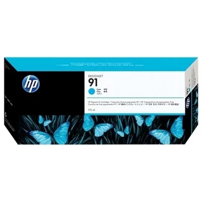 HP  91 Original Cyan 1 pi&egrave;ce s